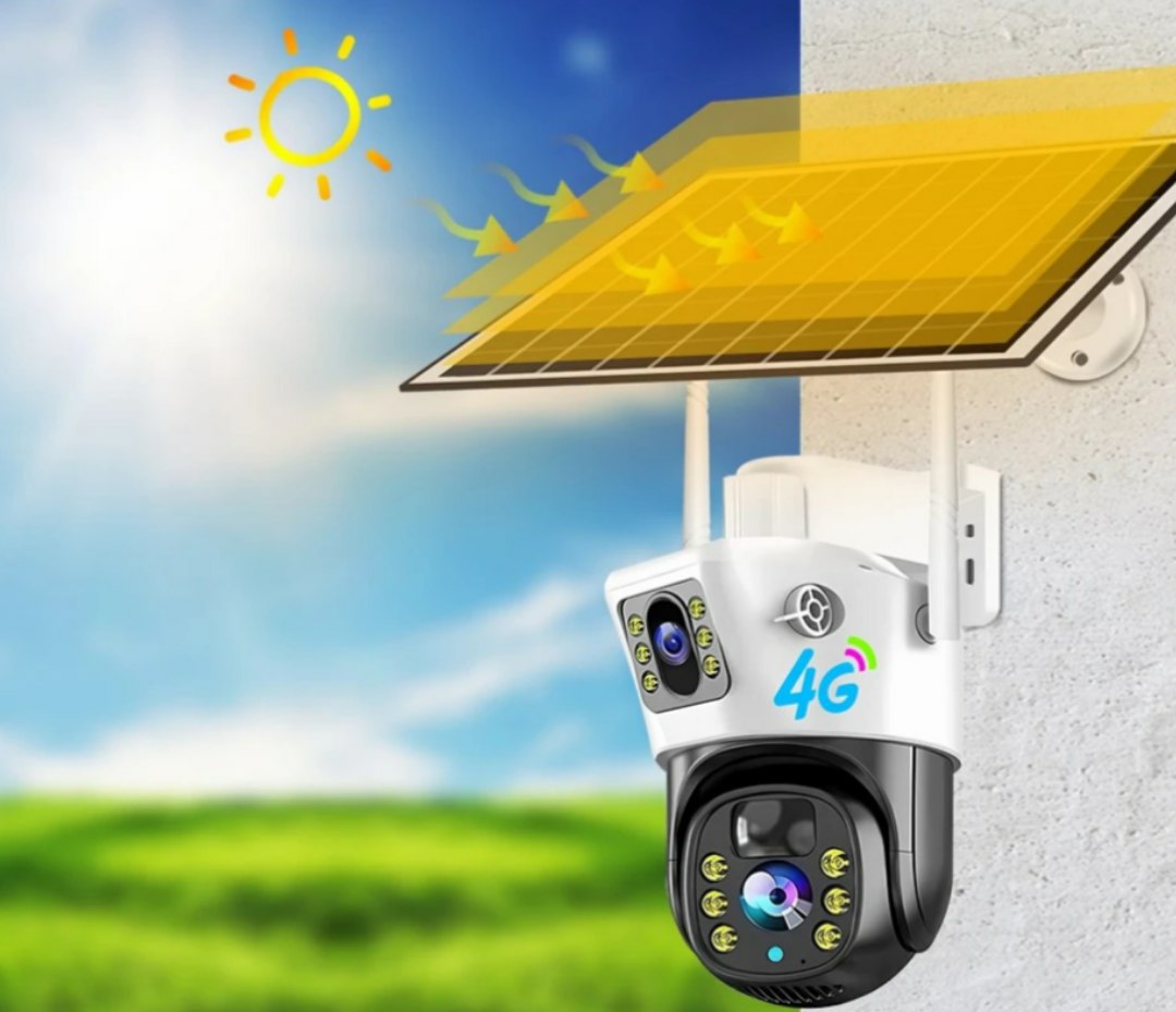 مشخصات دوربین مینی اسپید دام دو لنز سیمکارتی سولار مدل VCS09