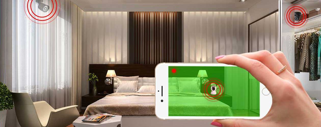 راه های تشخیص دوربیت مخفی در منزل و هتل با گوشی