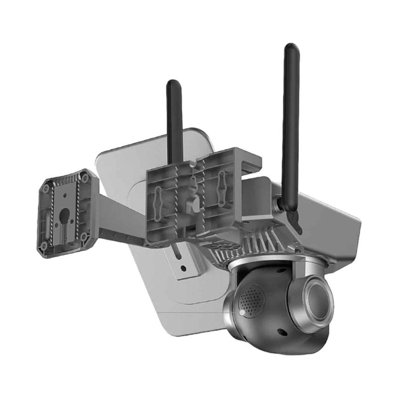 دوربین مداربسته مینی اسپیددام سولار سیمکارتی 4 مگاپیکسل سه لنز 4G مدل NiView - تصویر 3