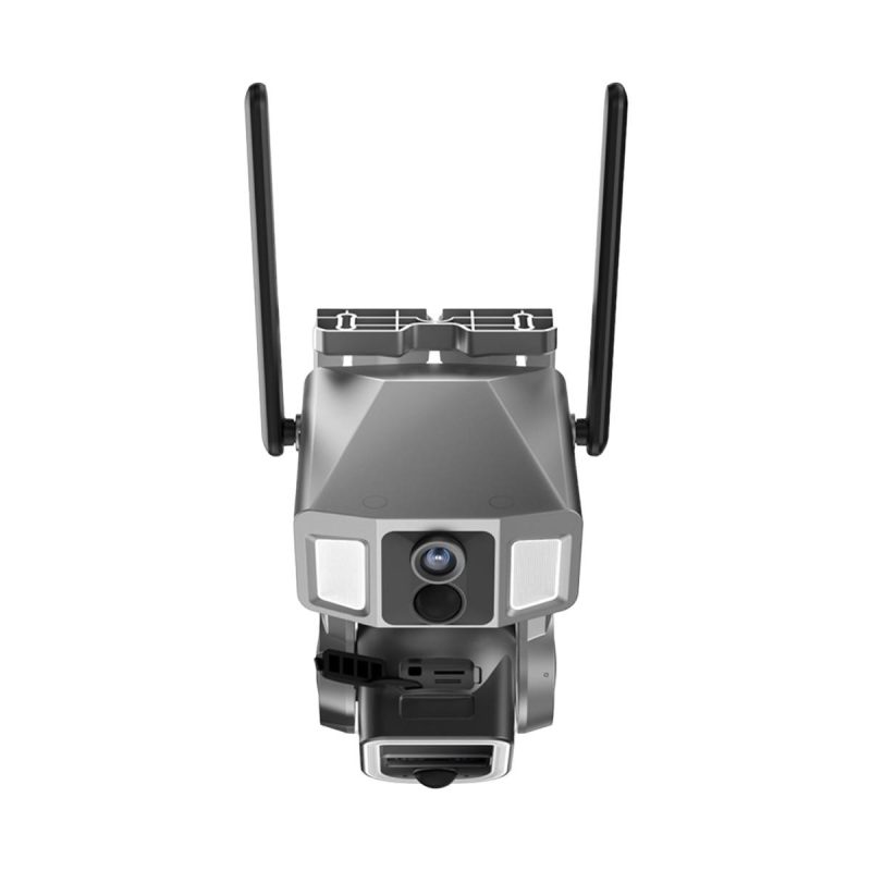 دوربین مداربسته مینی اسپیددام سولار سیمکارتی 4 مگاپیکسل سه لنز 4G مدل NiView - تصویر 4