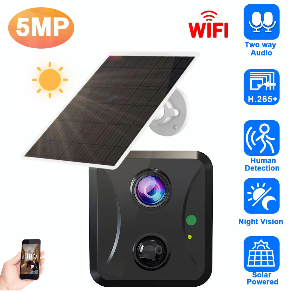 مشخصات دوربین مداربسته کوچک سولار سیمکارتی 2 مگاپیکسل 4G مدل UBOX